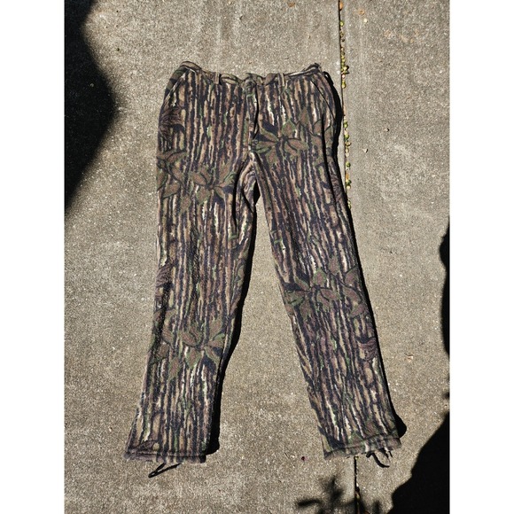 Spartan Other - Vintage 90s Spartan Realtree Orig Camo Fleece Pants Polartuff Made In USA 36×30